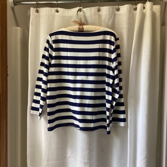 NWT J.Crew La Mariniere Classic Striped T-Shirt * Medium - Picture 4 of 6